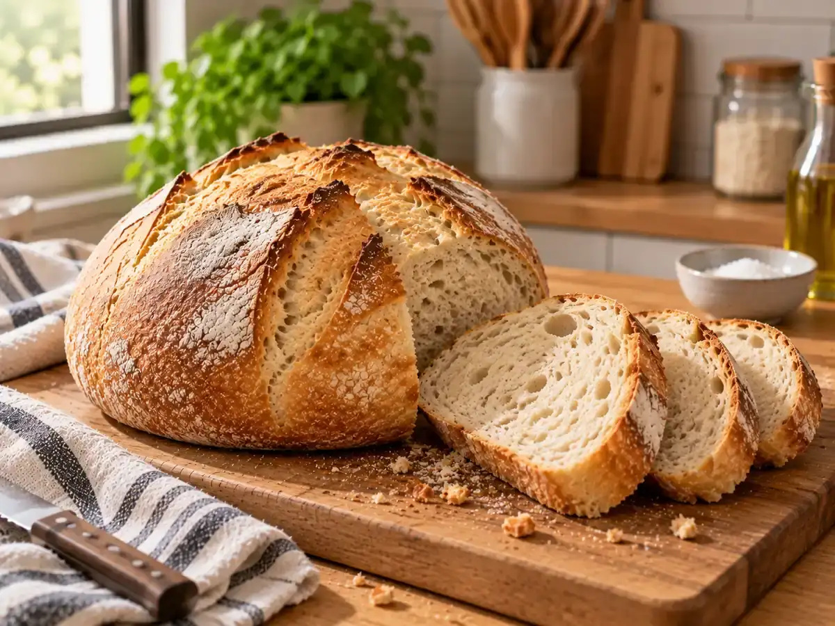 Pan casero receta fácil