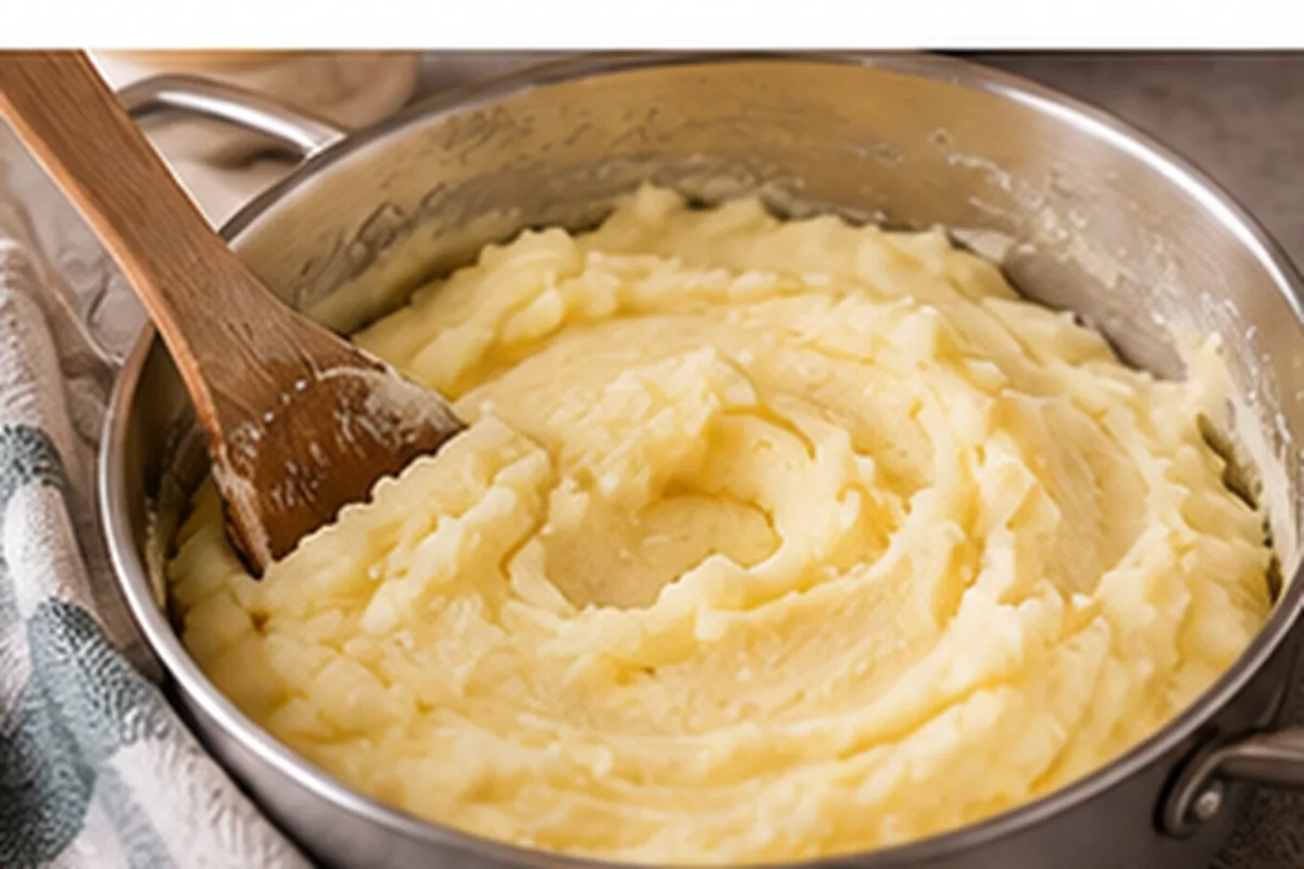 Puré de papas casero para preparar pastel de papa