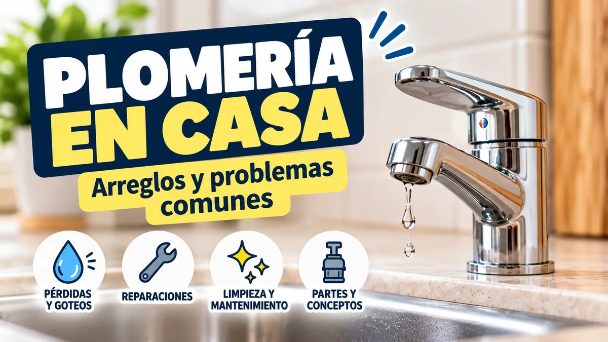 Guía de plomería: problemas y arreglos comunes de canillas en casa