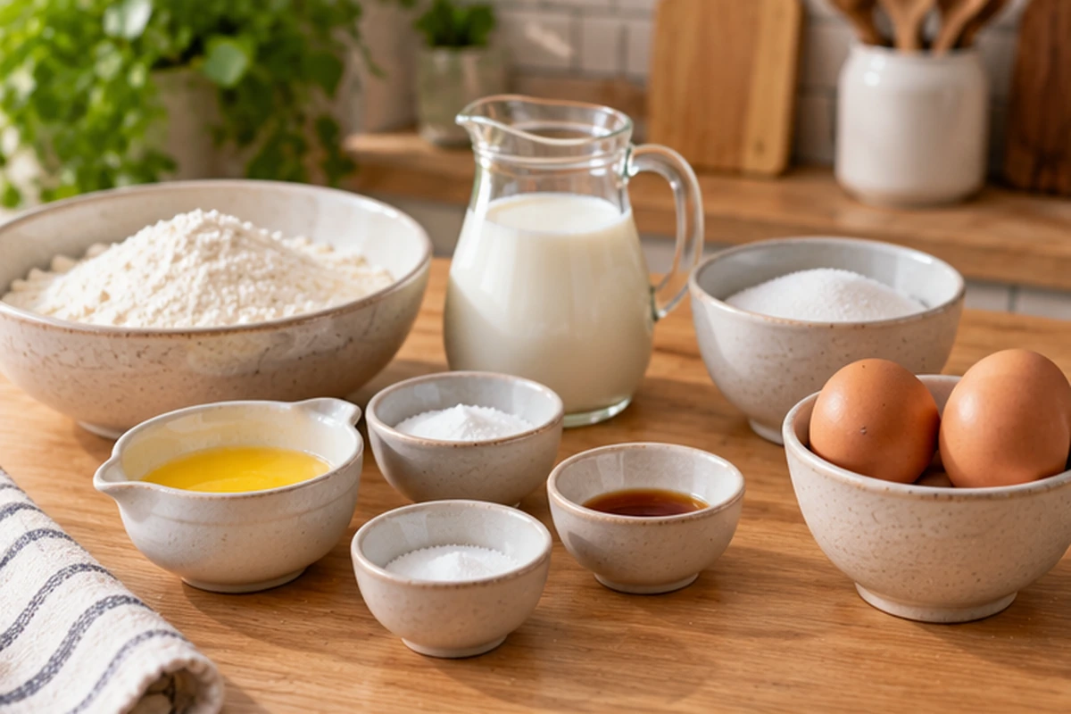 Receta de hot cakes fáciles y esponjosos Ingredientes para preparar hot cakes caseros